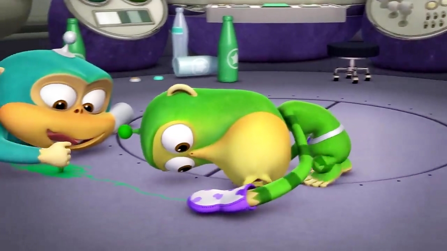 انیمیشن میمون های بیگانه Alien Monkes - قسمت 18